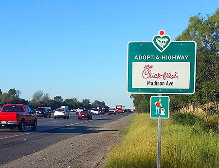 California Sponsor A Highway